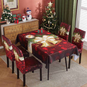 Waterproof And Oil-proof Christmas Tablecloth